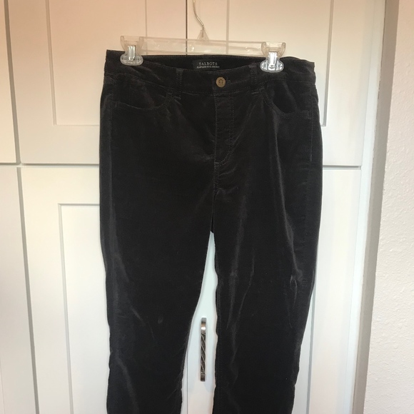 Talbots Charcoal Grey Jeggings Size 6 - Picture 2 of 5
